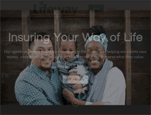 Tablet Screenshot of lifeway-insurance.com